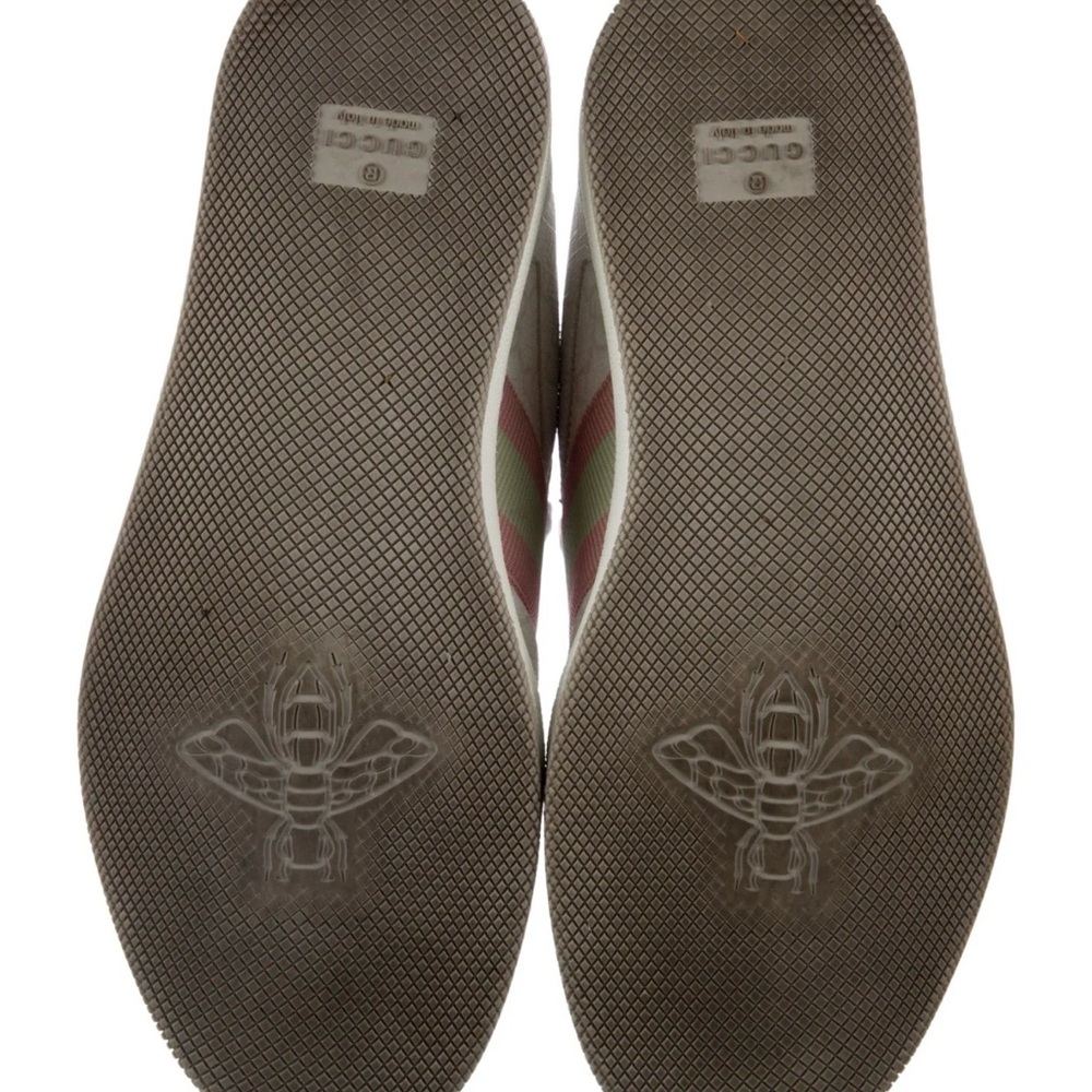 Gucci GG Supreme Grosgrain Trim Sneakers - Picture 5 of 6